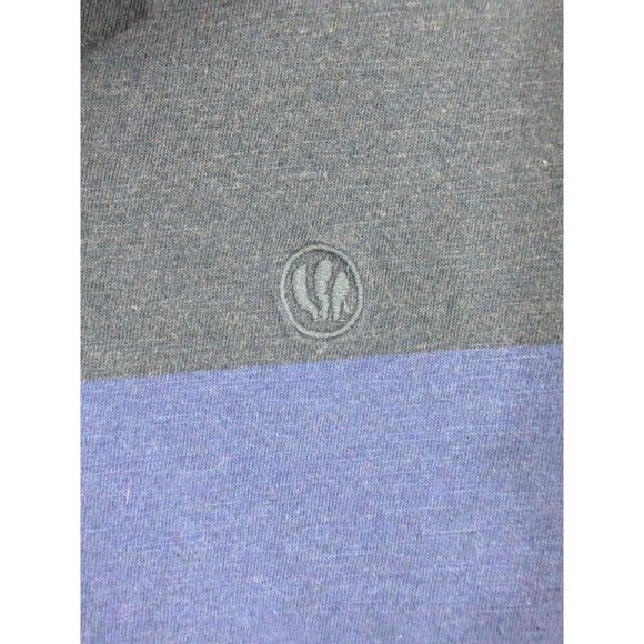 FatFace Mens Osbourne Block Stripe Polo Shirt Navy Pink Size M Cotton Viscose - Picture 6 of 11